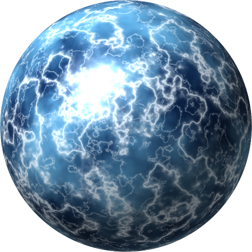 Glacier bowling ball