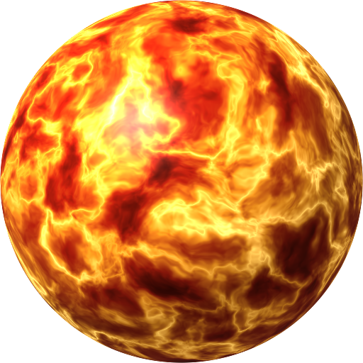 Inferno bowling ball