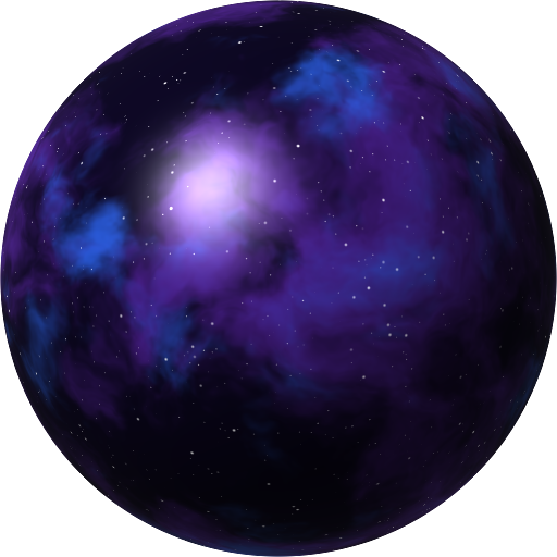 Nebula bowling ball
